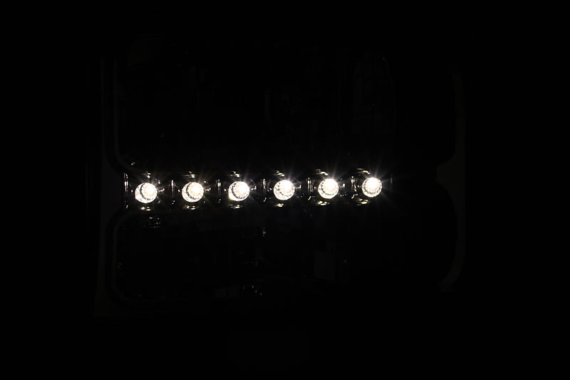 ANZO 121541 - FITS: 2009-2010 Toyota Corolla Crystal Headlight Black Amber