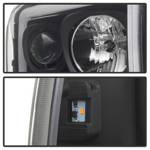 Load image into Gallery viewer, SPYDER 5084491 FITS 5084491 - Spyder 99-04 Ford F250 Super Duty Projector HeadlightsLight BarBlack PRO-YD-FF25099V2-LB-BK