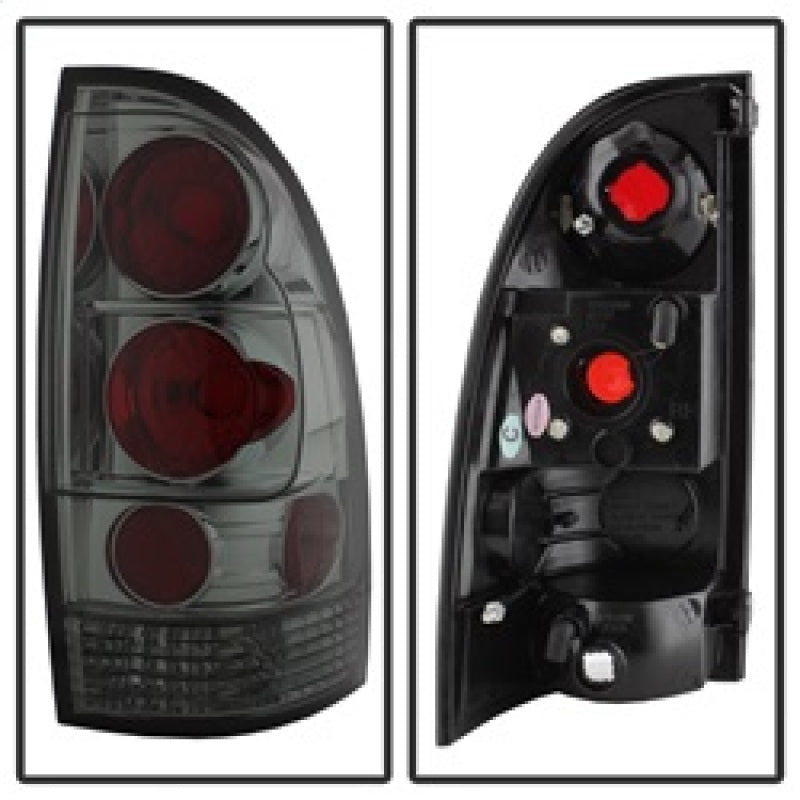 SPYDER 5033741 - Spyder Toyota Tacoma 05-15 Euro Style Tail Lights Smoke ALT-YD-TT05-SM