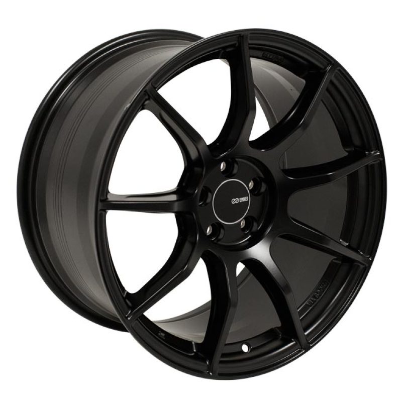 Enkei 492-885-6550BK - TS9 18x8.5 5x114.3 50mm Offset 72.6mm Bore Black