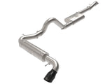 aFe 49-43136-B FITS Apollo GT 3in 409 SS Cat-Back Exhaust 2021 Ford Bronco L4-2.3L (t)/V6-2.7L (tt) w/ Black Tip