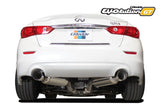 GReddy 10128306 - 16+ Infiniti Q50 Evolution (RWD ONLY) GT Cat-Back Exhaust