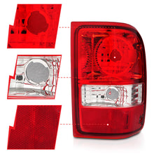 Load image into Gallery viewer, ANZO 211182 FITS 2001-2011 Ford Ranger Taillights w/ Red/Clear Lens (OE Replacement) Pair
