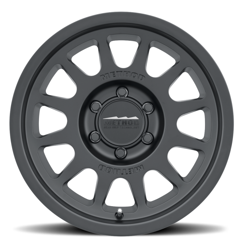 Method Wheels MR70368060500 - Method MR703 16x8 0mm Offset 6x5.5 106.25mm CB Matte Black Wheel