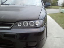 Load image into Gallery viewer, SPYDER 5010728 - Spyder Honda Accord 98-02 1PC Projector Headlights LED Halo Amber Reflctr Blk PRO-YD-HA98-AM-BK