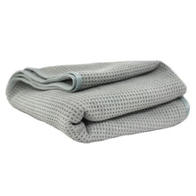 Load image into Gallery viewer, Chemical Guys MIC_781_01 - Waffle Weave Gray Matter Microfiber Drying Towel36in x 25in