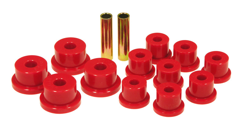 Prothane 17-1001 FITS 85-88 Suzuki Samurai Spring & Shackle Bushings (OEM Shackles)Red