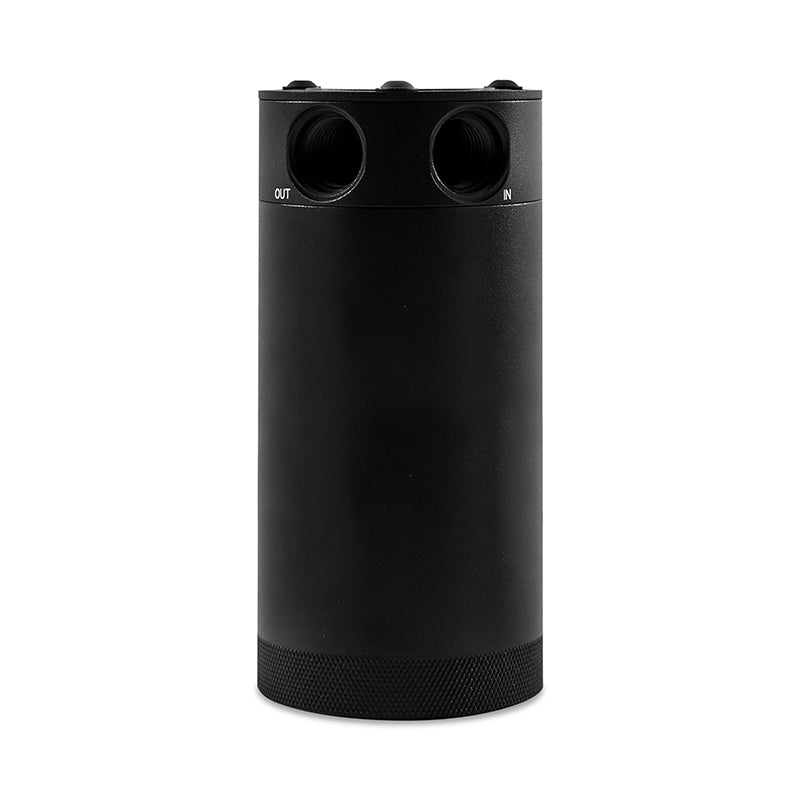 Mishimoto MMBCC-CBTWO-XLBK FITS 2-Port Universal XL Baffled Catch CanBlack