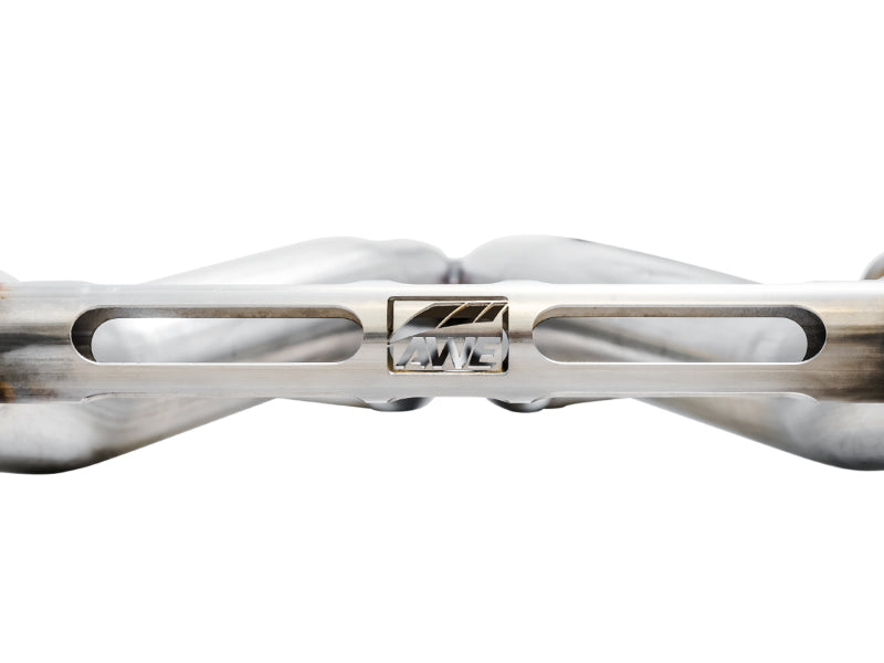 AWE Tuning 3020-42068 FITS 16-19 Chevy Camaro SS Non-Res Cat-Back Exhaust -Touring Edition (Quad Chrome Silver Tips)