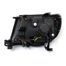 Load image into Gallery viewer, AlphaRex 880735 FITS 05-11 Toyota Tacoma LUXX Crystal Headlights Plank Style Design Black w/Activation Light/DRL