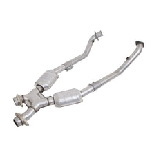 Load image into Gallery viewer, BBK 1670 FITS 99-04 Mustang 4.6 GT / Cobra High Flow X Pipe With Catalytic Converters2-1/2
