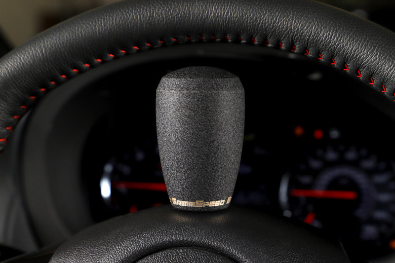 GrimmSpeed 380001 - Shift Knob Stainless SteelSubaru 5 Speed and 6 Speed Manual TransmissionBlack