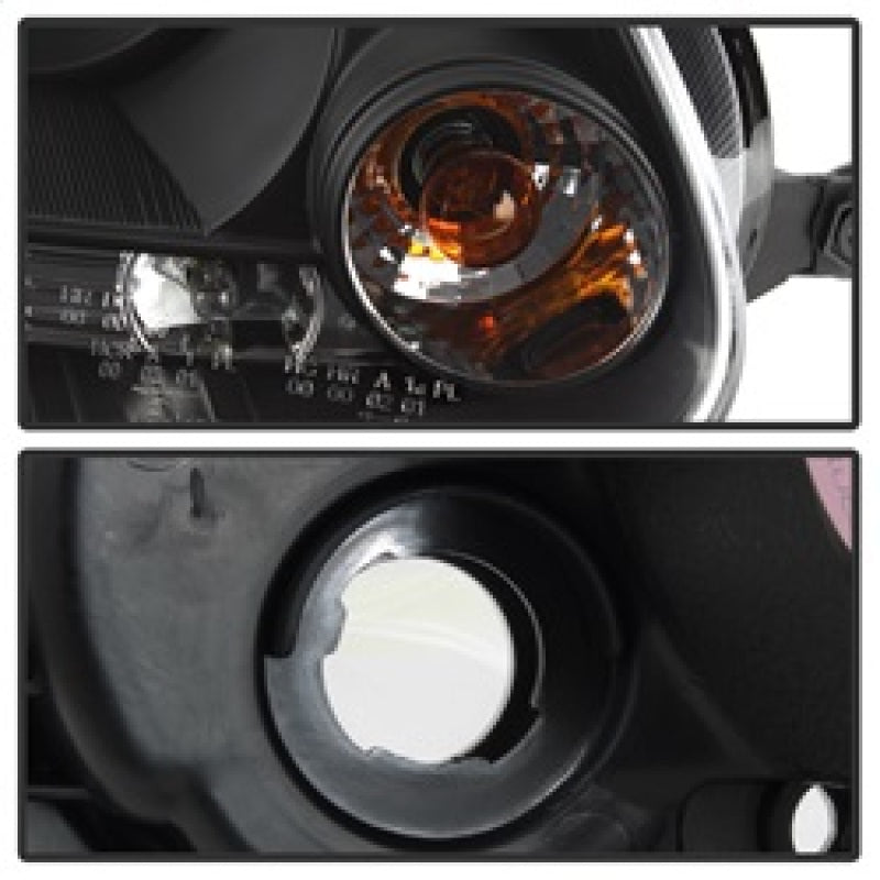 SPYDER 5012098 - Spyder Volkswagen GTI 06-09/Jetta 06-09 Halogen Model OnlyLED Halo DRL Black PRO-YD-VG06-HL-BK