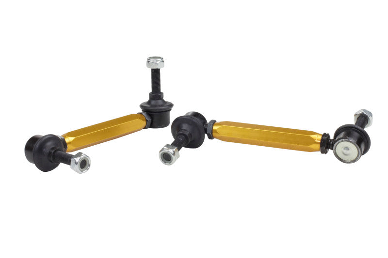 Whiteline KLC102 - 03-06 Mitsubishi Lancer Evo 8/9 Rear Swaybar link kit-adjustable ball end links