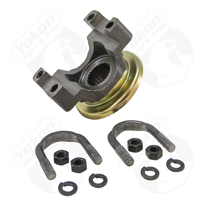 Yukon Gear & Axle YY GM8.2BOP-3R-27 - Yukon Gear Yoke For 8.2in Bop Diff / Mech 3R U/Joint Size / U/Bolt Design