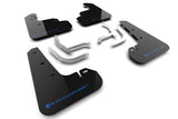 Rally Armor MF105-UR-BLK-NB FITS: 2024 Subaru Impreza Black UR Mud Flap w/ Light Blue Logo
