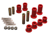 Energy Suspension 3.3185R FITS 01-06 GM Silverado C2500 HD 2WD/K2500 HD 4WD Red Front End Control Arm Bushing Set