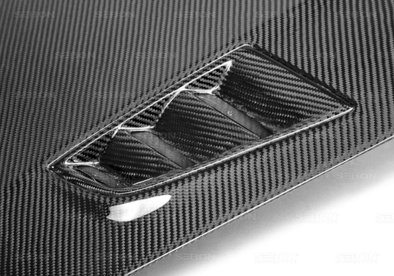 Seibon HD0607HDCV4D-MGII FITS 06-07 Honda Civic 4 Door MGII-Style Carbon Fiber Hood