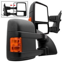 Load image into Gallery viewer, SPYDER 9935459 - Xtune Pair G2 Ford Superduty 99-07 Heated Amber Signal Telescoping Mirrors MIR-FDSD99S-G2-PW-AM-SET