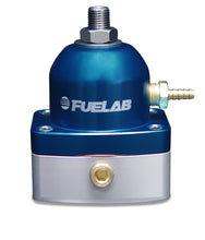 Load image into Gallery viewer, Fuelab 51502-3 - 515 EFI Adjustable FPR 25-90 PSI (2) -6AN In (1) -6AN Return Blue