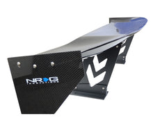 Load image into Gallery viewer, NRG CARB-A590NRG - CARB-A590 Carbon Fiber Spoiler Universal (59in.) Logo Large End Plates