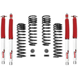 Rancho RS66119BR5 FITS 07-17 Jeep Wrangler Front and Rear Suspension SystemMaster Part Number / One Box