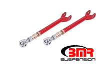 Load image into Gallery viewer, BMR Suspension LTA112R - BMR 08-17 Challenger Lower Trailing Arms w/ On-Car Adj. Rod Ends Red