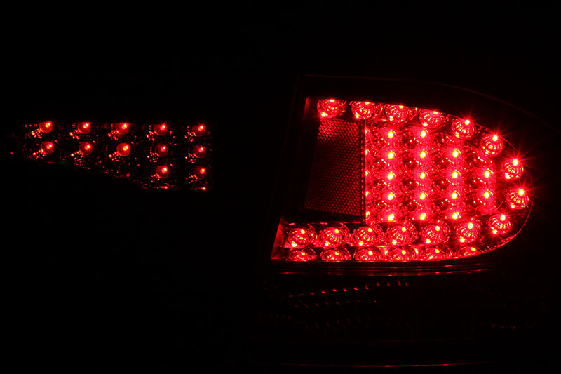 ANZO - [product_sku] - ANZO 2006-2011 Honda Civic LED Taillights Black - Fastmodz