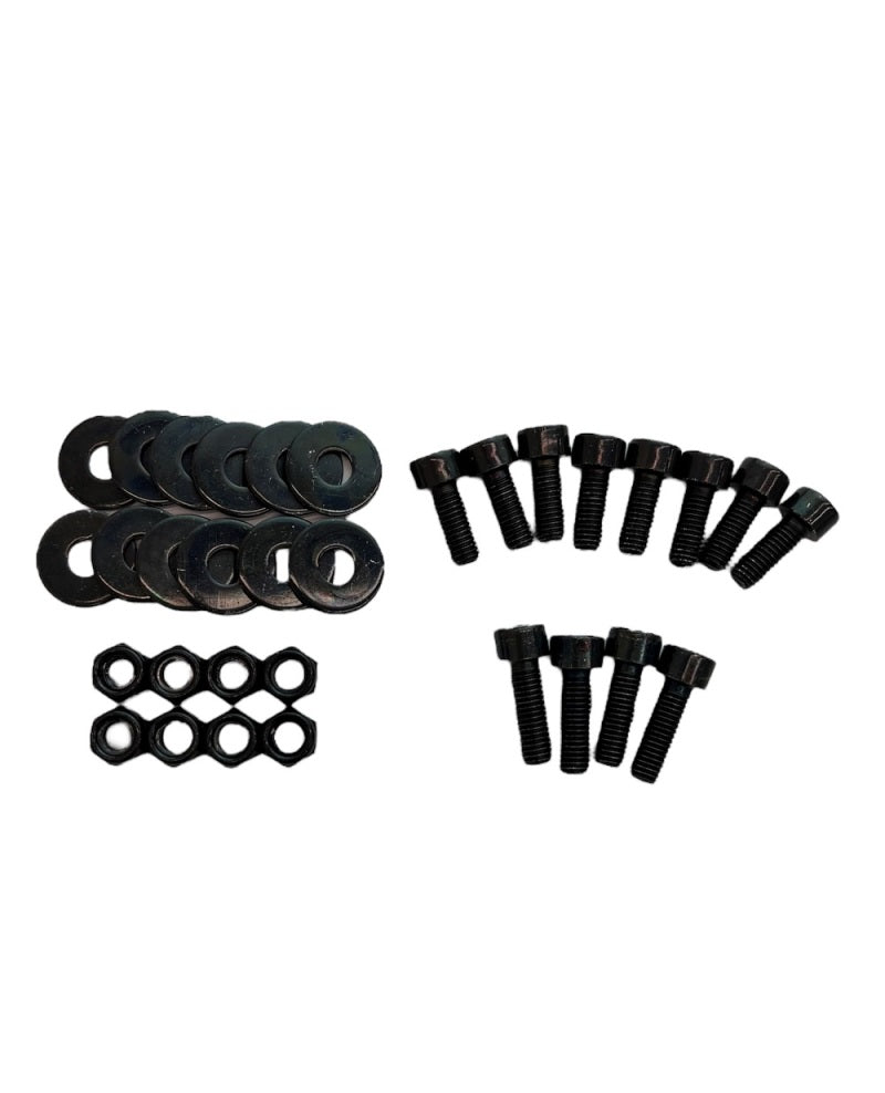 SPARCO 50002ZN - Sparco Seat Hardware Spacer Kit Side MountBlack Zinc