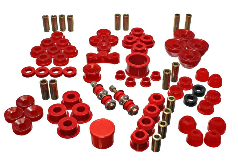 Energy Suspension 16.18104R FITS 90-93 Acura Integra Red Hyper-Flex Master Bushing Set