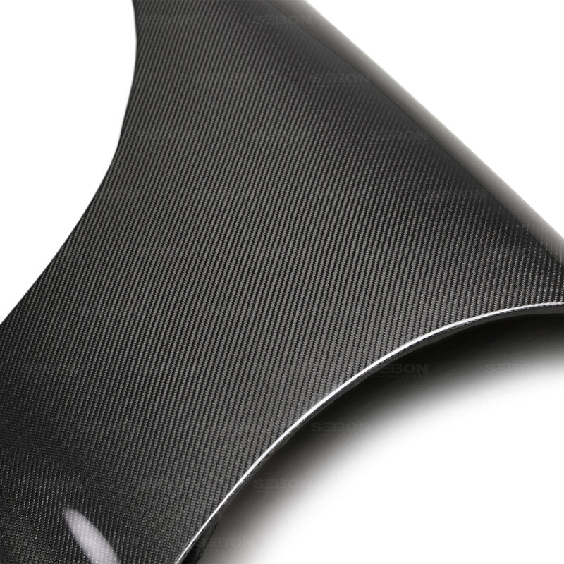 Seibon FF9398TYSUP FITS 93-98 Toyota Supra OEM-Style Carbon Fiber Fenders (Pair)