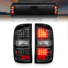 Load image into Gallery viewer, ANZO 311397 -  FITS: 2014-2018 GMC Sierra LED Tail Lights Black Housing Clear Lens