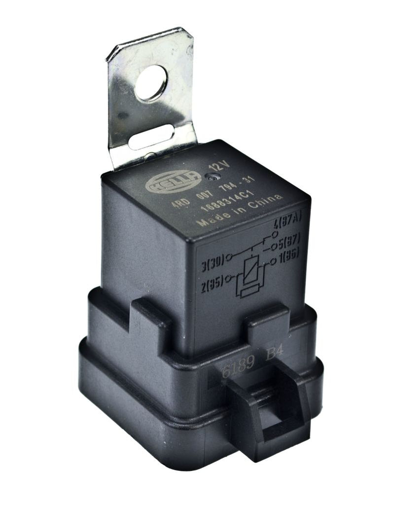 Hella 7794311 FITS 12V 20/40 Amp SPDT RES Relay with Weatherproof BracketSingle