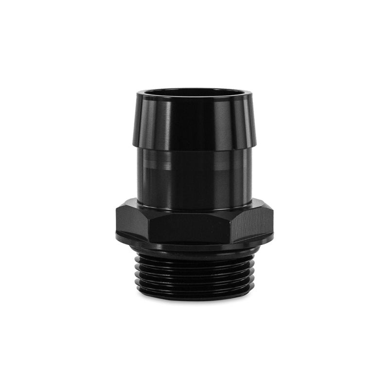 Mishimoto MMFT-16ORB-114BK - -16ORB to 1 1/4in. Hose Barb Aluminum FittingBlack