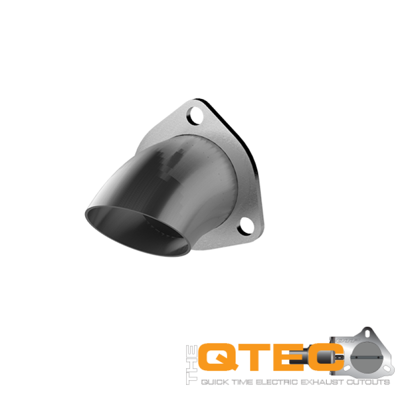 QTP 11300 - 3in Bolt-On QTEC Adjustable Turn Down