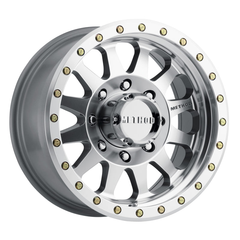 Method Wheels MR30478587300 FITS MR30478587300 - Method MR304 Double Standard 17x8.5 0mm Offset 8x170 130.81mm CB Machined/Clear Coat Wheel