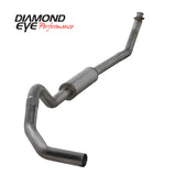 Diamond Eye Performance K4212S - Diamond Eye KIT 4in TB SGL SS: 98.5-02 DODGE CUMMINS 5.9L