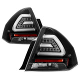 SPYDER 5076380 - Spyder Chevy Impala 2006-2013 LED Tail Lights Black ALT-YD-CHIP06-LED-BK