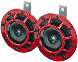 Hella 3399801 - Supertone Horn Kit 12V 300/500HZ Red (003399803 = 00)