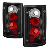 SPYDER 5002914 - Spyder Ford Excursion 00-06/Econoline 150/250/350/450/550 95-06 Euro Tail Lights Blk ALT-YD-FEC00-BK