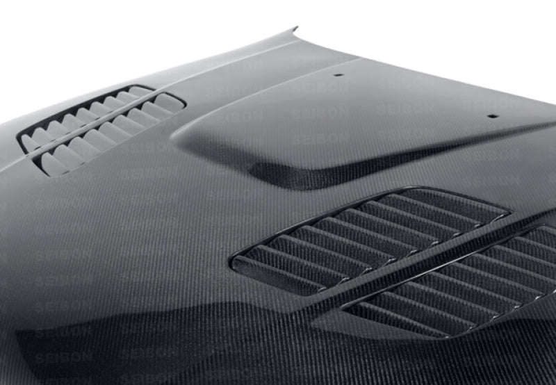 Seibon HD9703BMWE39-GTR FITS 97-03 BMW 5 Series 4Dr (E39) GTR-Style Carbon Fiber Hood