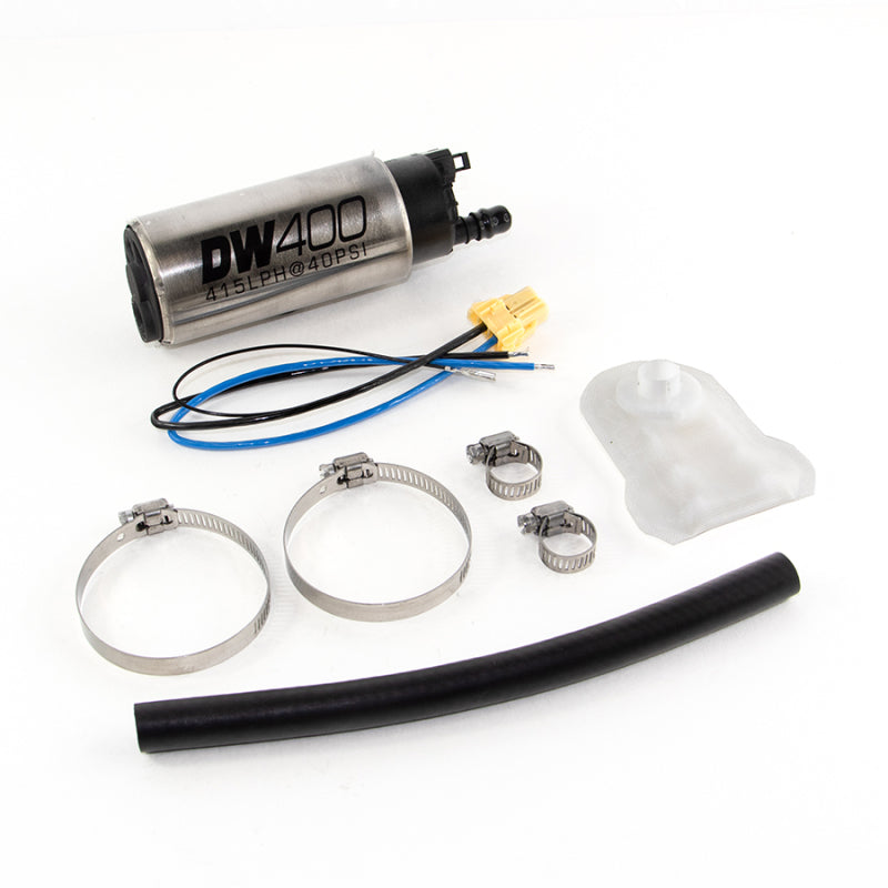 DeatschWerks 9-401-1043 - 415LPH DW400 In-Tank Fuel Pump w/ 9-1043 Install Kit 93-98 Nissan Skyline R33