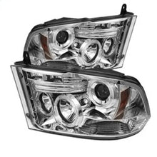 Load image into Gallery viewer, SPYDER 5010049 - Spyder Dodge Ram 1500 09-14 10-14 Projector Headlights Halogen- LED Halo LEDChrm PRO-YD-DR09-HL-C