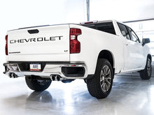 Load image into Gallery viewer, AWE Tuning 3015-42203 FITS 4th Gen GM 1500 6.2L 0FG Catback Split Rear Exit (w/ Bumper Cutouts) - Quad Chrome Tips