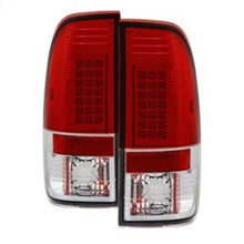 Load image into Gallery viewer, SPYDER 5003485 - Spyder Ford F150 side 97-03/F250/350 Duty 99-07 LED Tail Lights Red Clear ALT-YD-FF15097-LED-RC