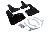 Rally Armor MF27-UR-BLK/RD FITS: 13+ Ford Focus ST Black Mud Flap w/ Red Logo
