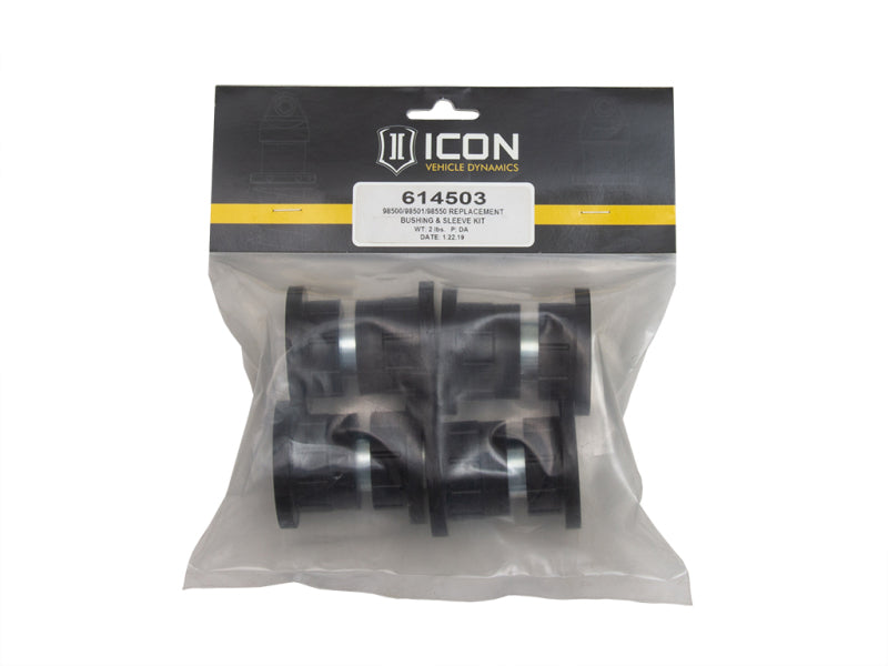 ICON 614503 FITS 98500 / 98501 / 98550 Replacement Bushing & Sleeve Kit