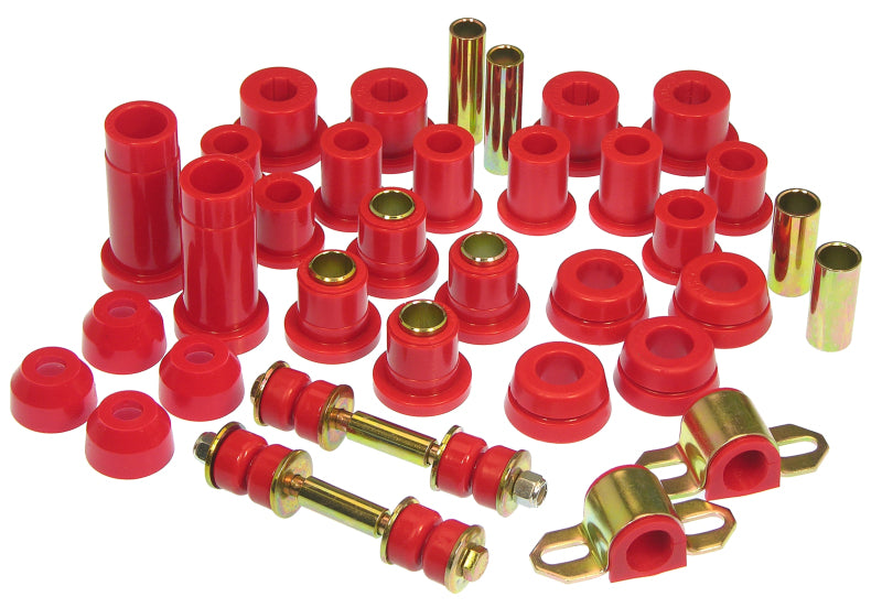 Prothane 89-94 Toyota Truck 2wd Total Kit - Red - free shipping - Fastmodz