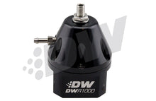 Load image into Gallery viewer, DeatschWerks 6-1000-FRB - DWR1000 Adjustable Fuel Pressure Regulator Black