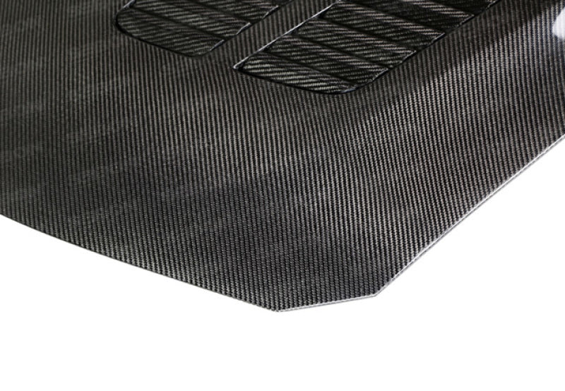 Seibon HD1213BMWF30-GTR FITS 12-13 BMW F30 GTR-Style Carbon Fiber Hood